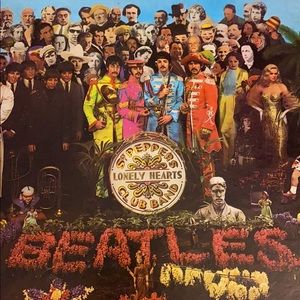 Vintage Beatles Vinyl Record